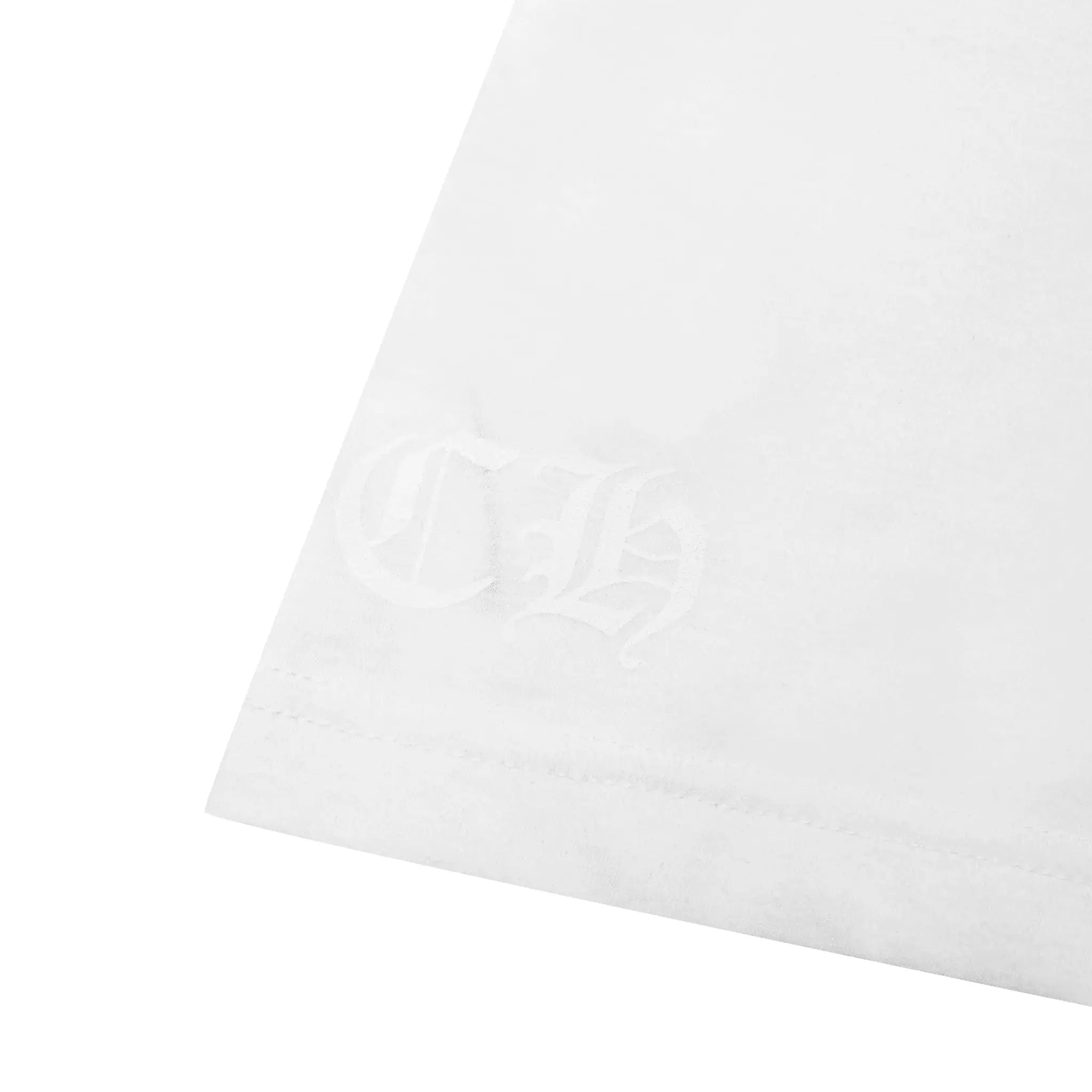 Detail view of Chrome Hearts Neck Logo L/S White T Shirts 1383 100000103NLT WHIT